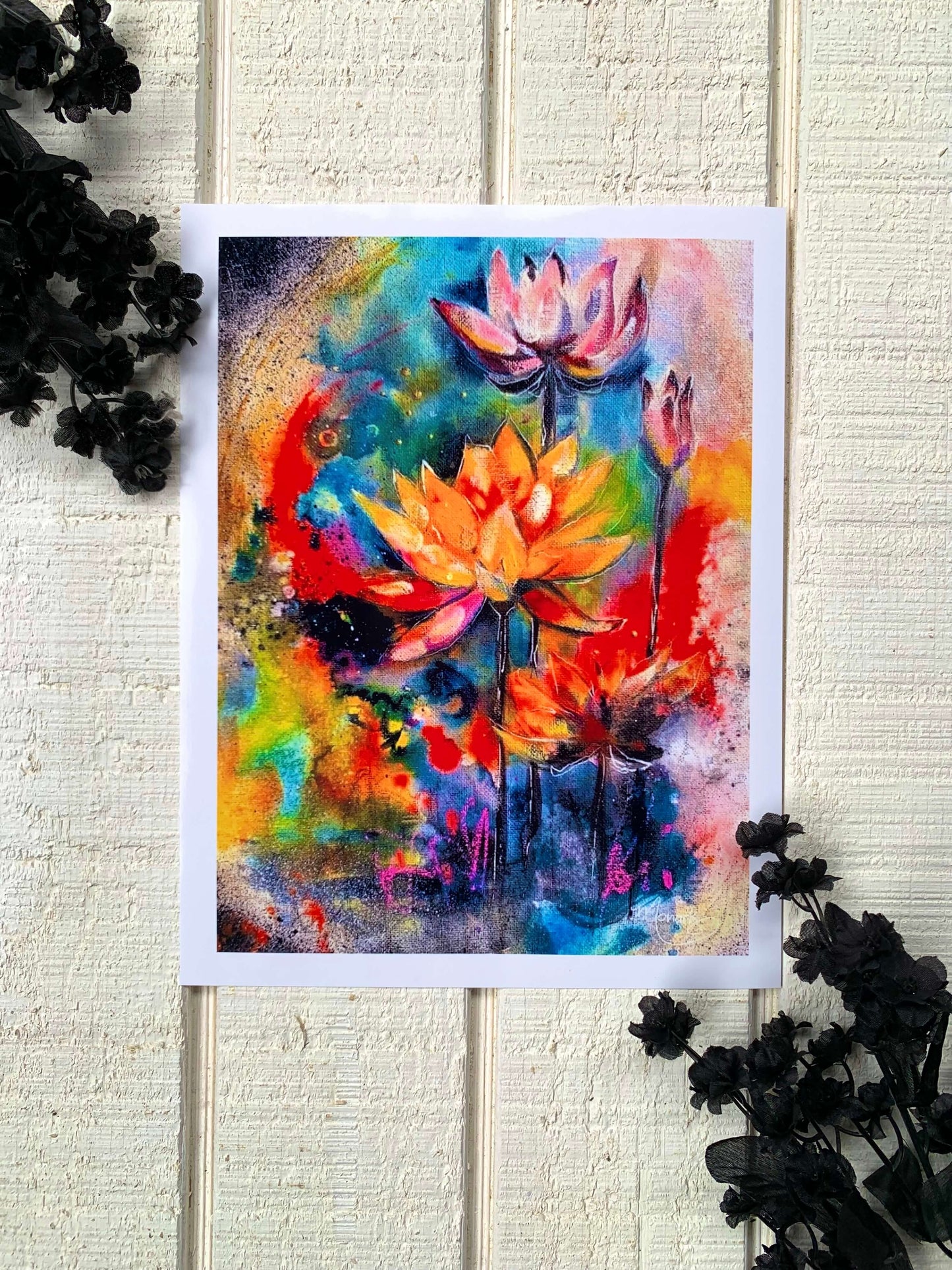 "Lotus Rebellion" Art Print